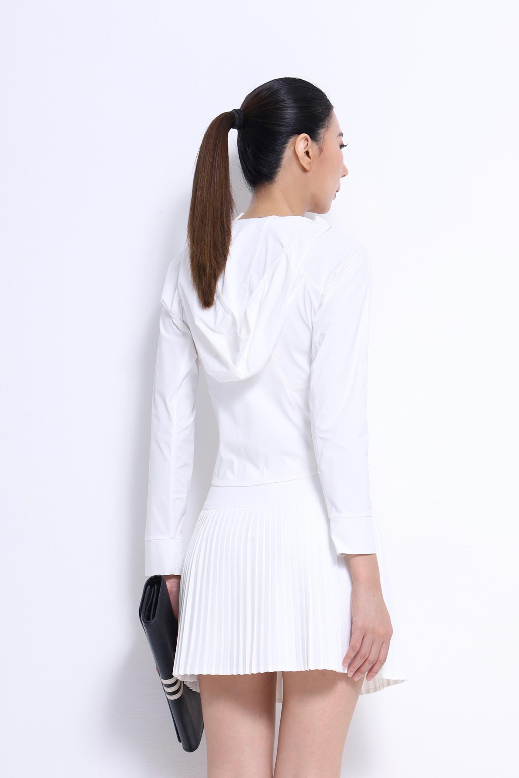 CB2748 ZIP UP HOODED SLIM JACKET