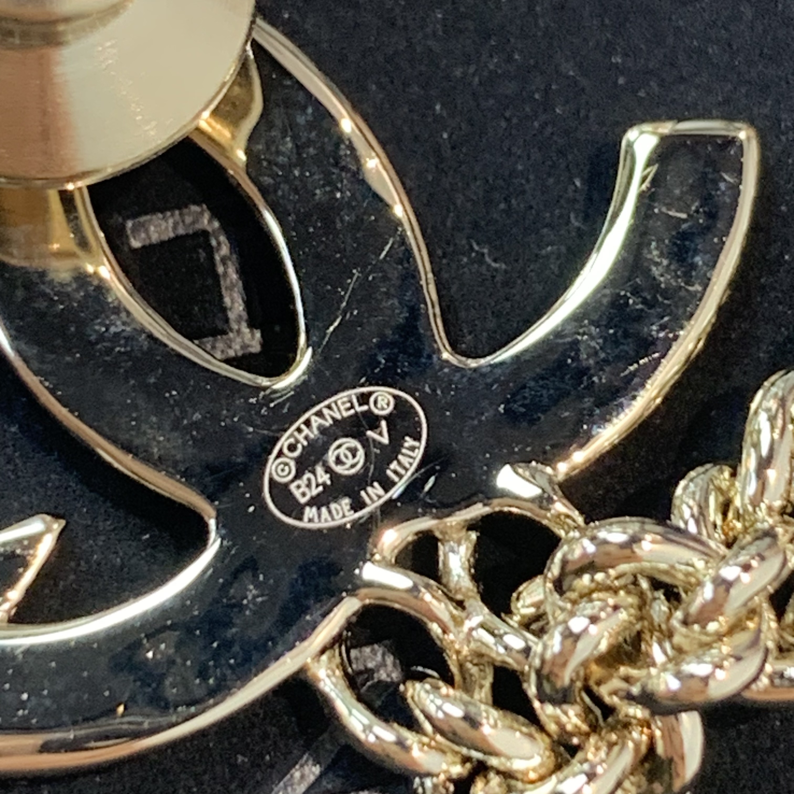 ✨Chanel流蘇流星錘雙C logo胸針