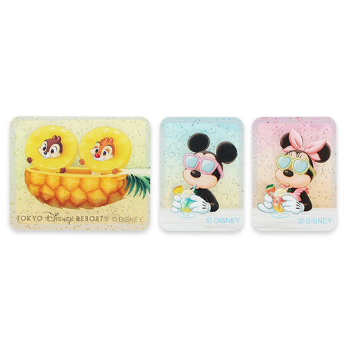 【預訂】TDR Hello Hello SUMMER! - 厚貼紙 3p