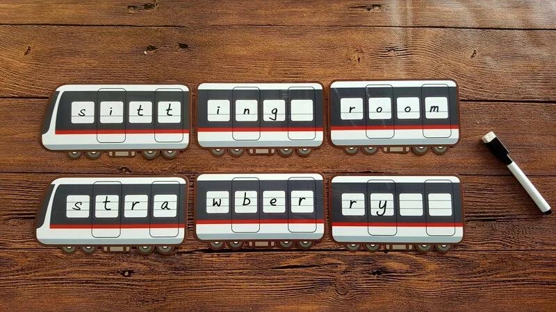 串字列車 SPELLING TRAINS：可配合【TING 點讀筆】
