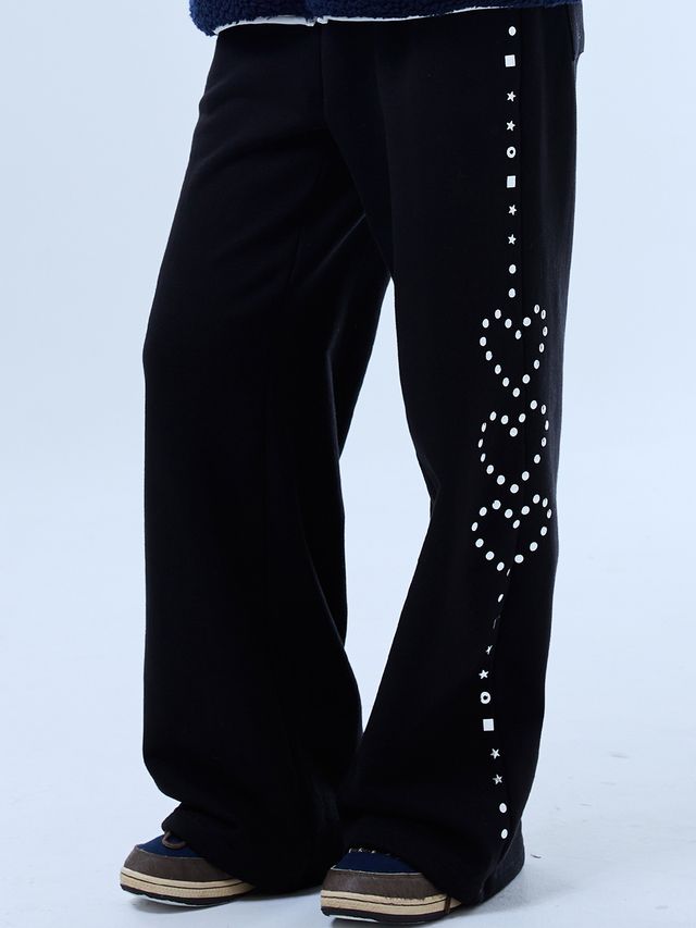★LUVISTRUE★FS HOTFIX TRANING PANTS(BLACK)★正規品/直送料込 Luvistrue FS HOTFIX TRANING PANTS(BLACK) | KAZUE