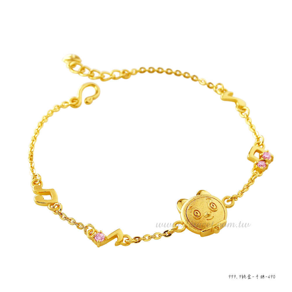 📦訂購 台灣代購 2sweet 甜蜜約定 Doraemon 多啦A夢 Dorami 多啦美 童心系列 純金手鏈