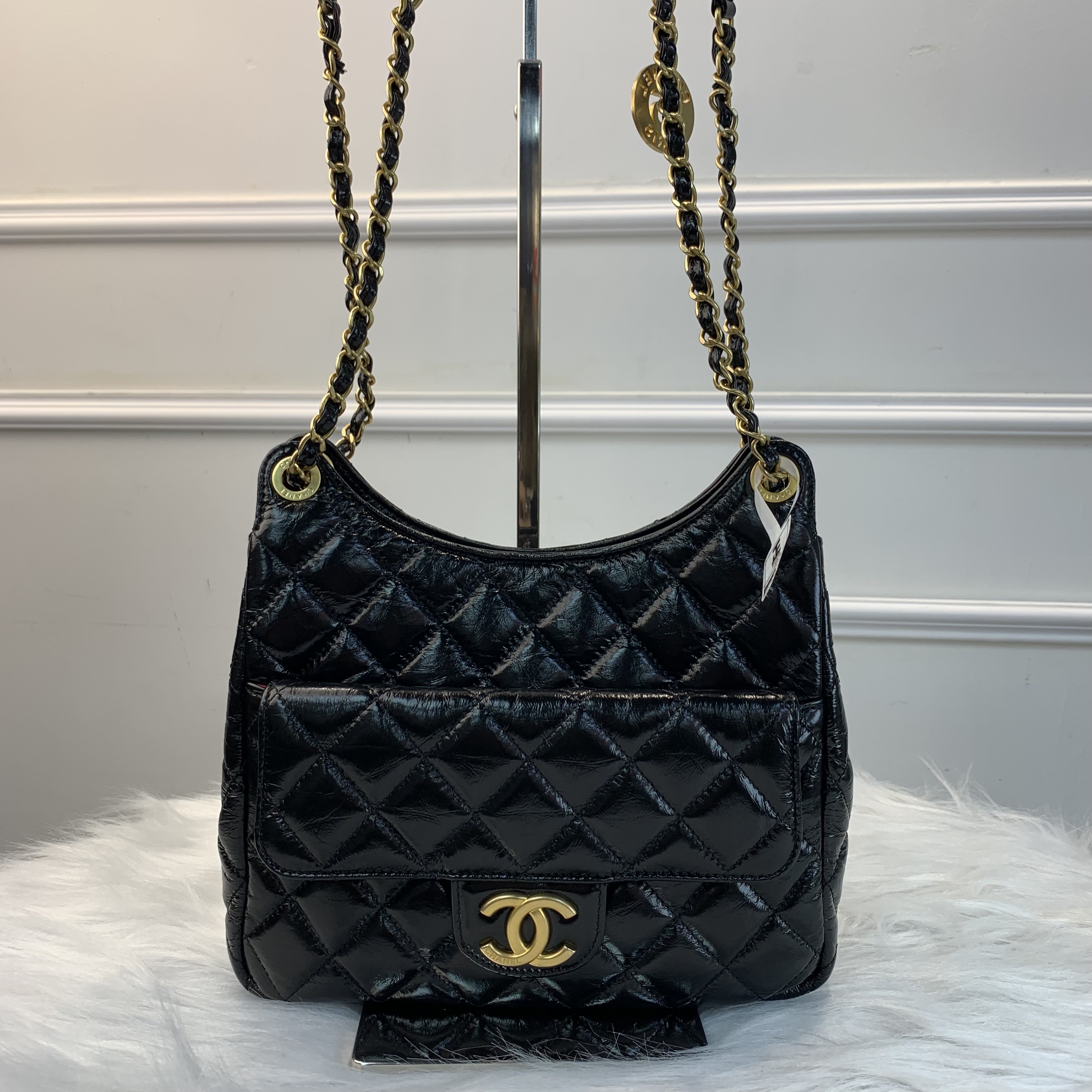 商品名稱 :Chanel Mideum hobo 天貓精靈 可愛實用送禮一流