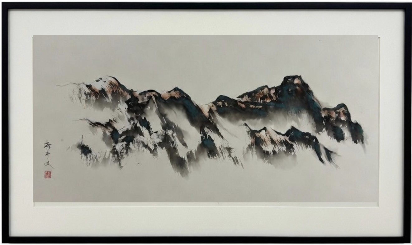 Serene Mountain Shadows - Daniel To