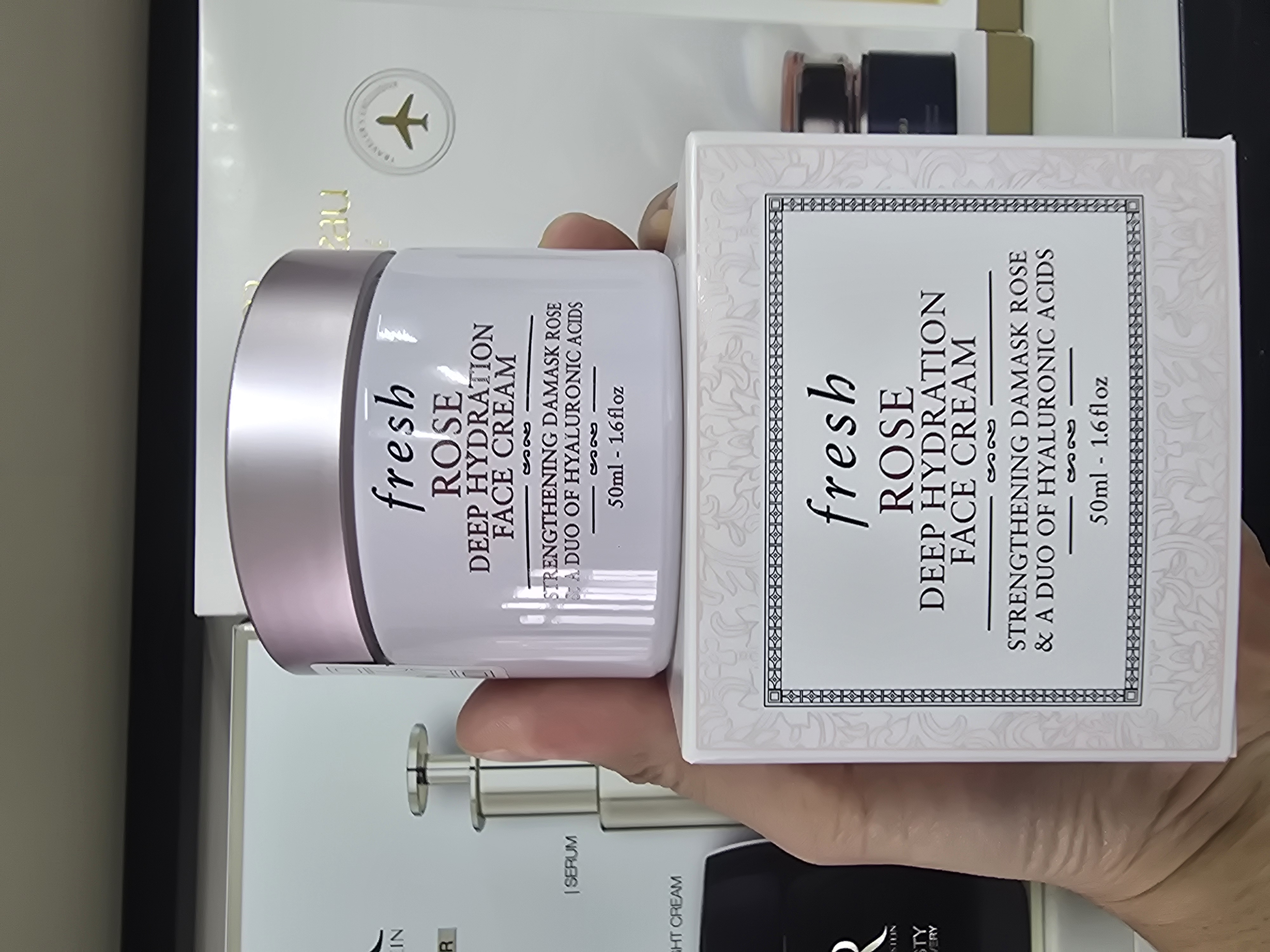 清貨價fresh 玫瑰面霜50ml