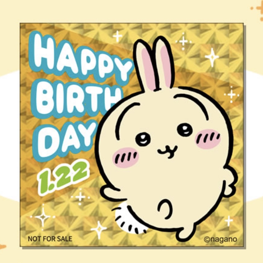 Chiikawa 兔兔 貼紙｜現貨