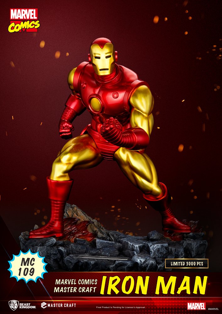📦訂購 台灣代購 Marvel 漫威英雄系列 極匠系列 鐵甲奇俠 Master craft Iron Man