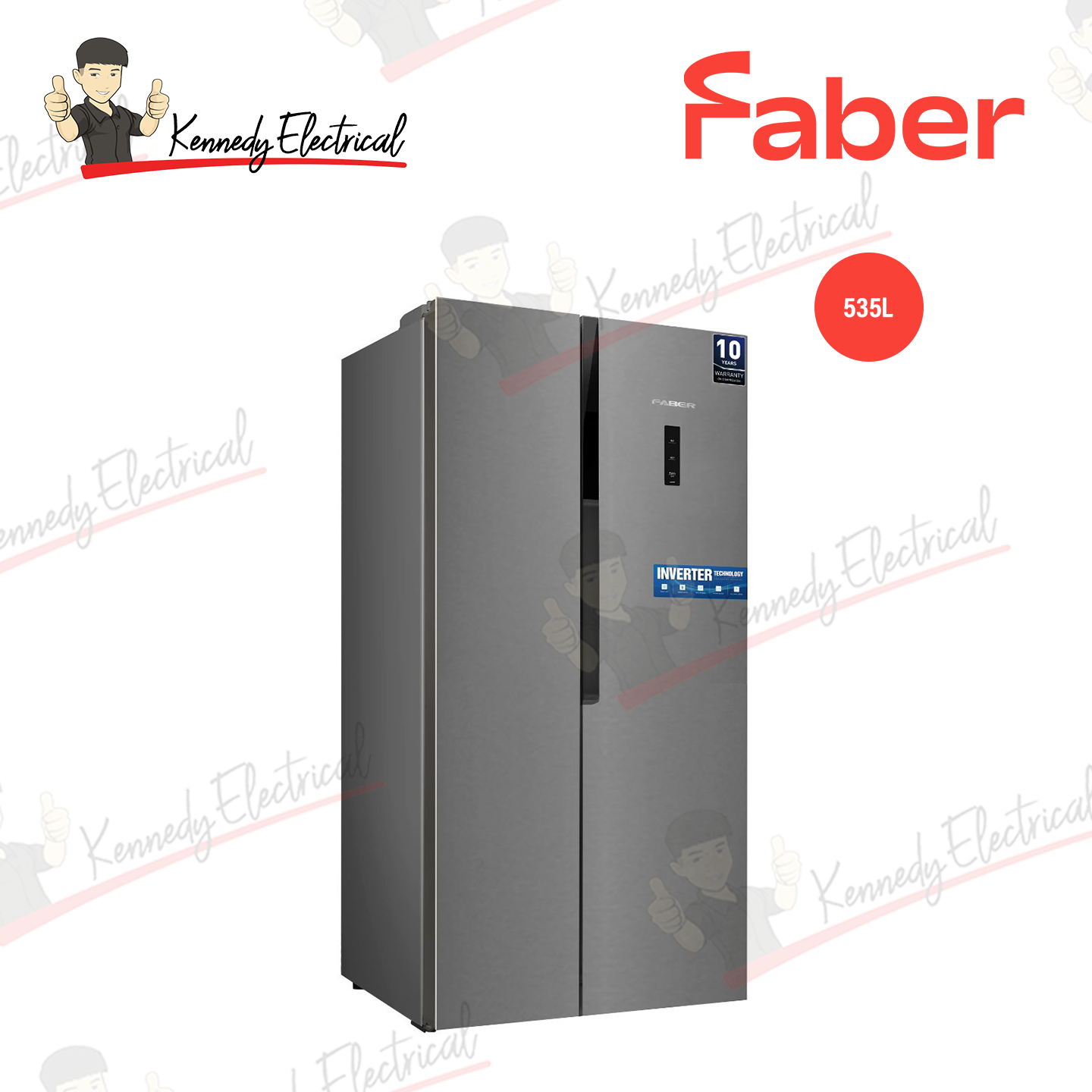 Faber 535L Elite Side By Side Door Refrigerator ELITE SBS 520