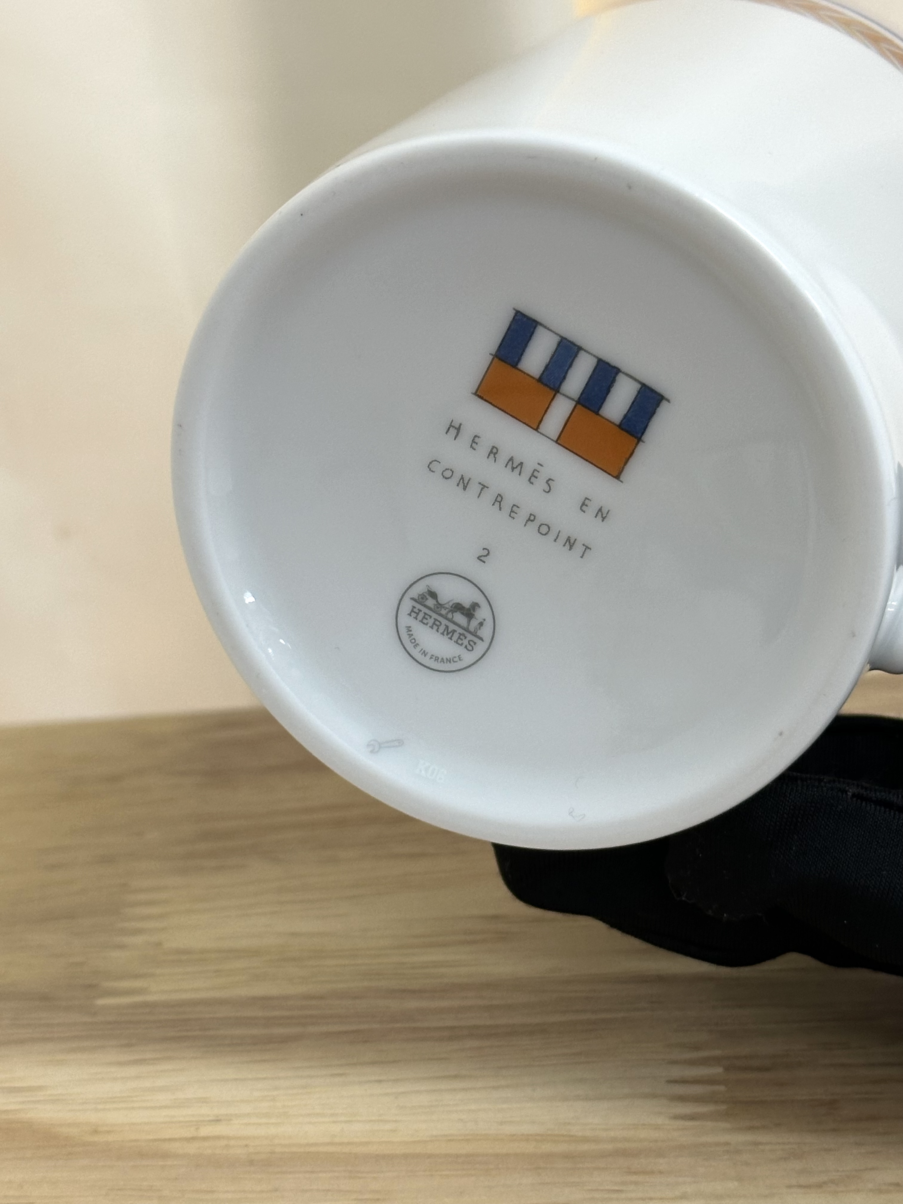 Pre-owned Hermes En Contrepoint Mug Cup/ Product Code: 26042119