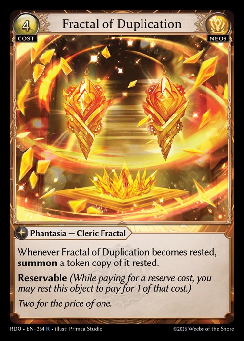 Fractal of Duplication / RDO-364 (R)