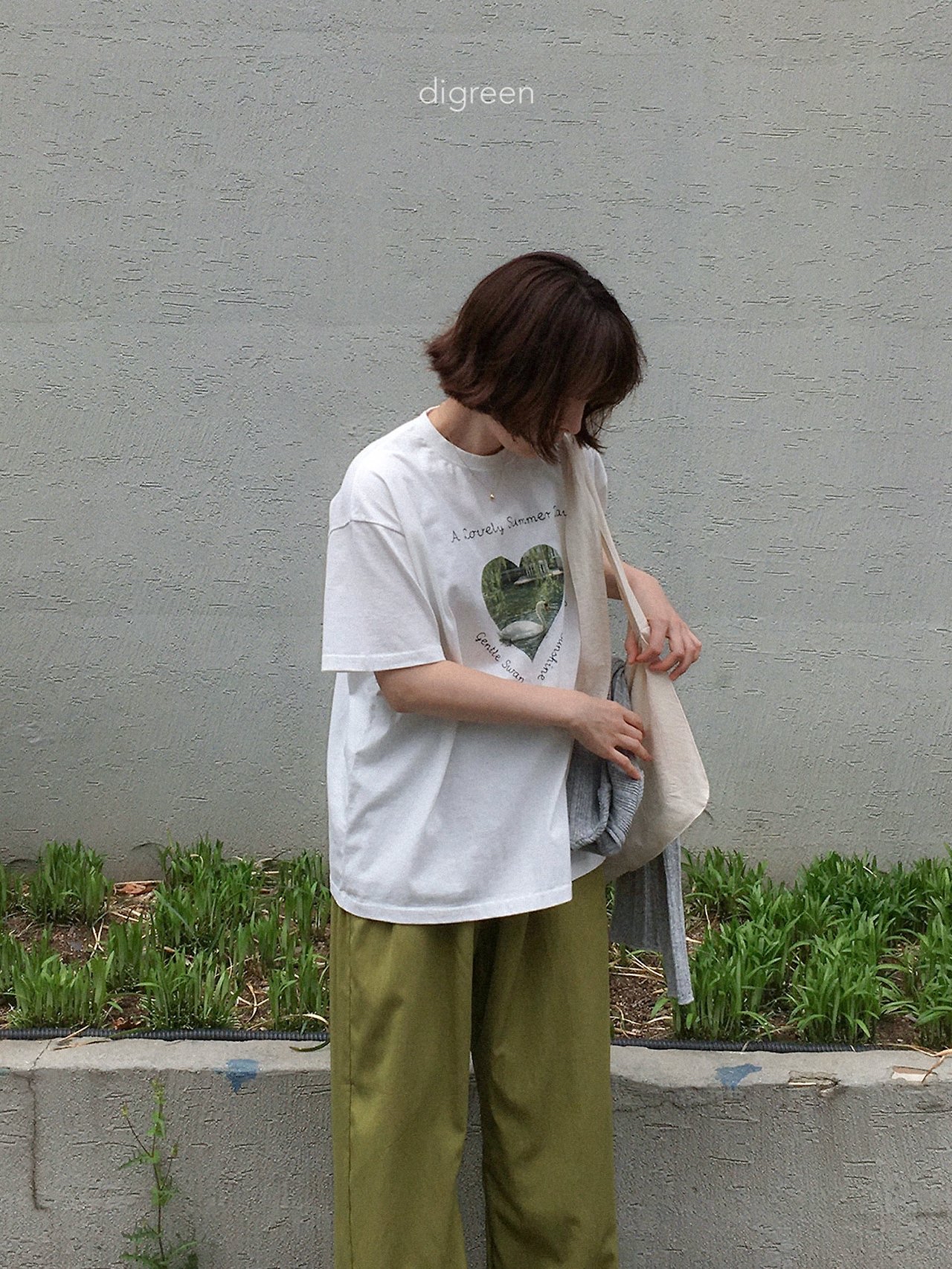 Digreen | Heart T (white size XL115-120/Adult )
