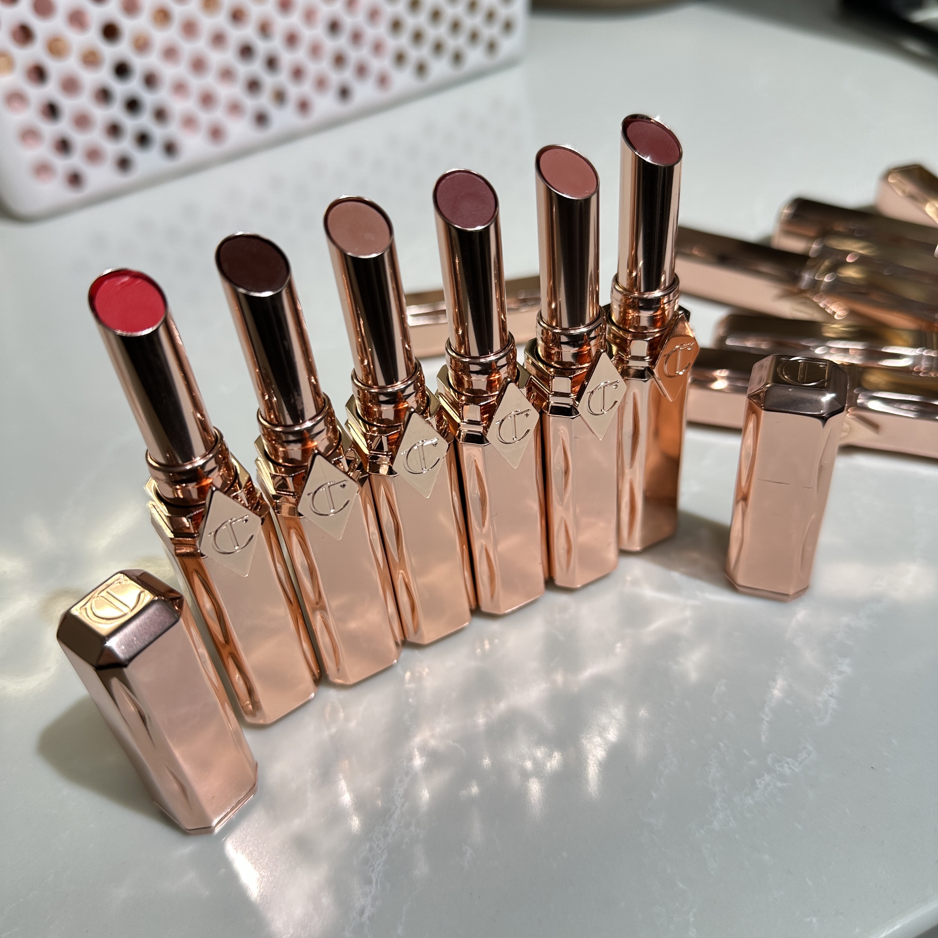 🆕香港未上！🔥無盒抵玩! 🤎Charlotte Tilbury CT 千金管 滋潤唇膏Pillow Talk Long Lasting Blush Balm Sheer Lip Tint