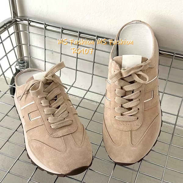 R6107 韓國🇰🇷真皮後拖sneakers