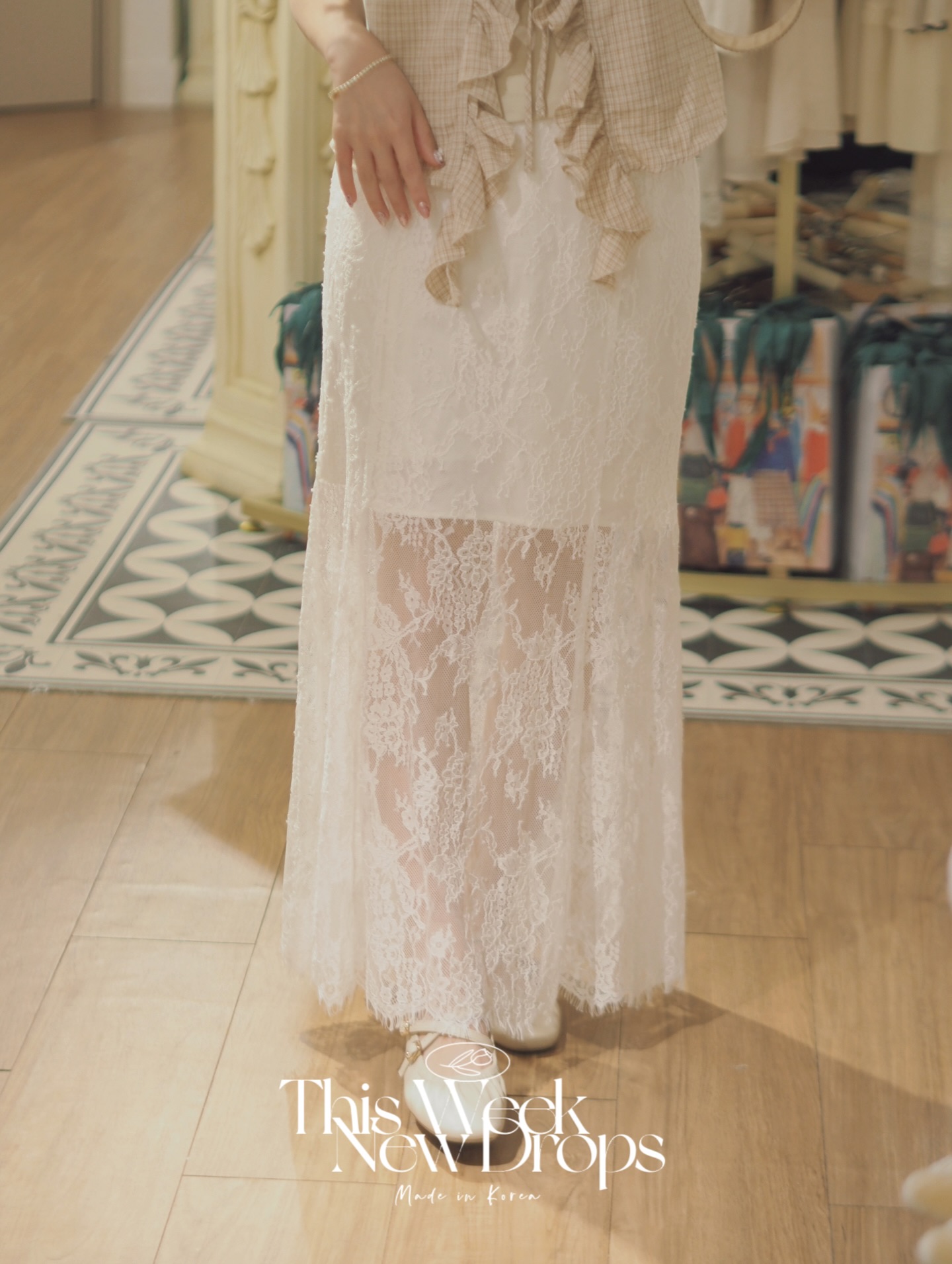 暗花蛋糕半截裙