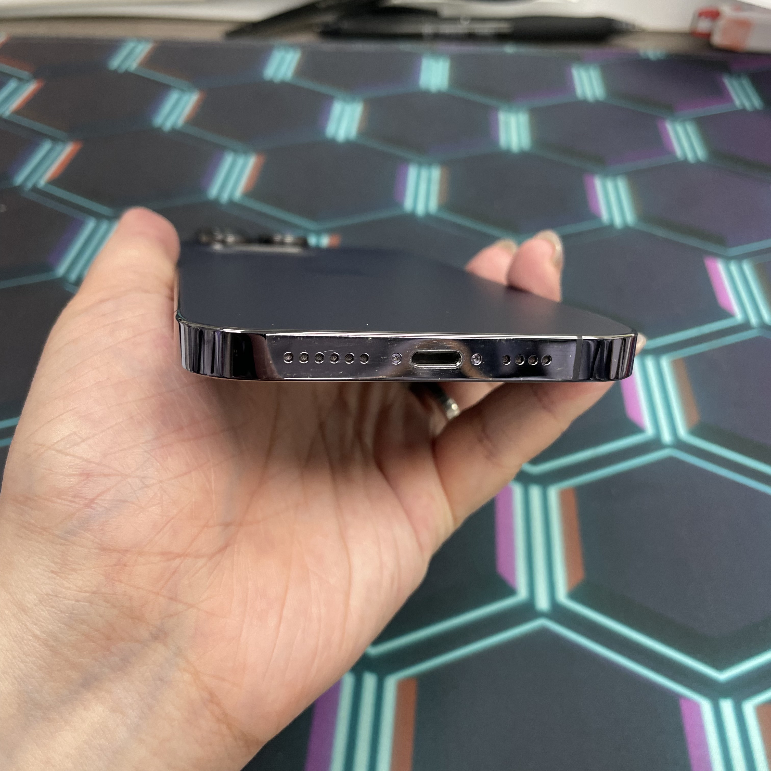 *7715 14 Pro max 勁靚機 512GB 電81 紫色 purple