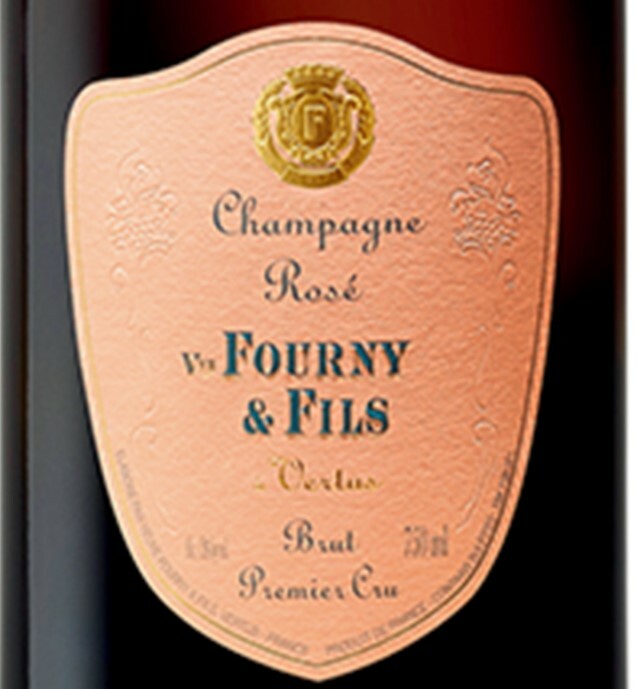 Champagne Veuve Fourny & Fils Rose Brut Vertus Premier Cru NV 