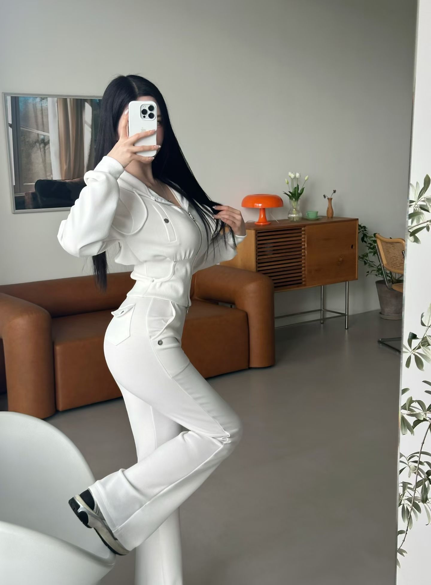 S-line jacket pants set (不散賣)