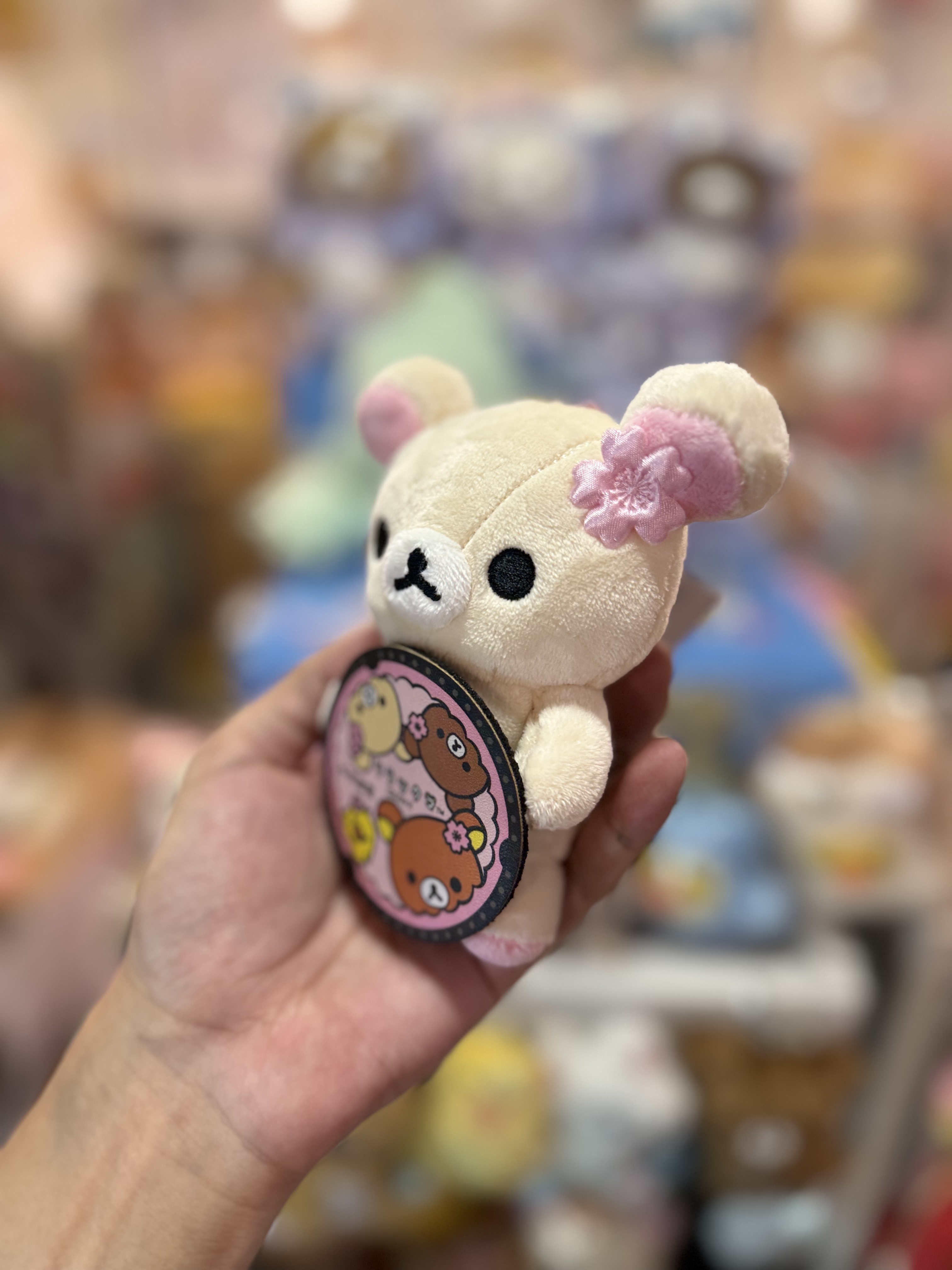 《現貨》全新日本Rilakkuma 東京站新店開幕限定拎渠蓋造型掛飾