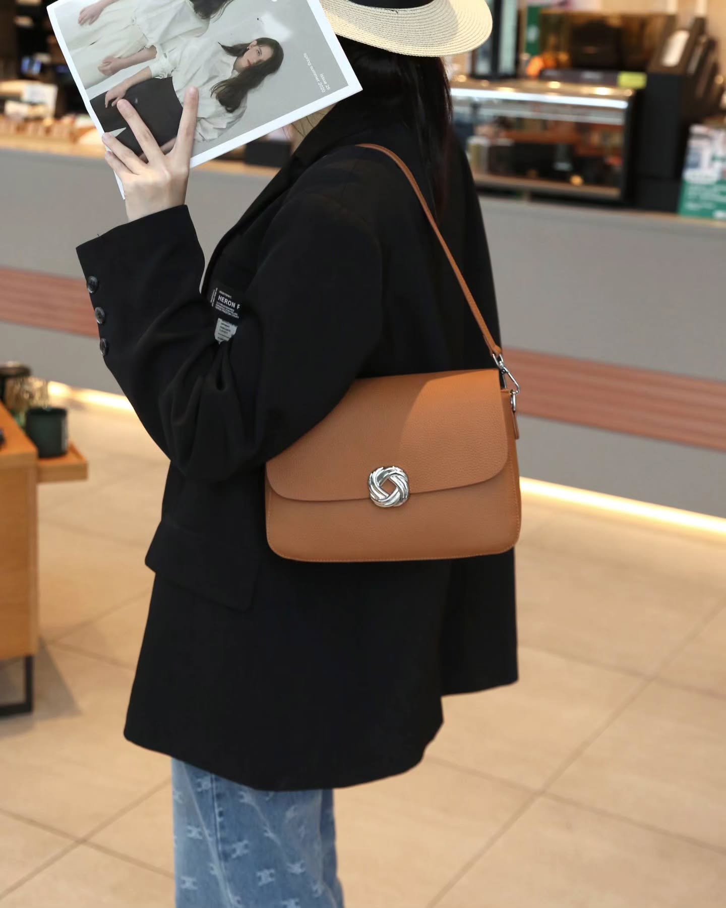 8018# TOGO头层牛皮 信封包🇨🇳