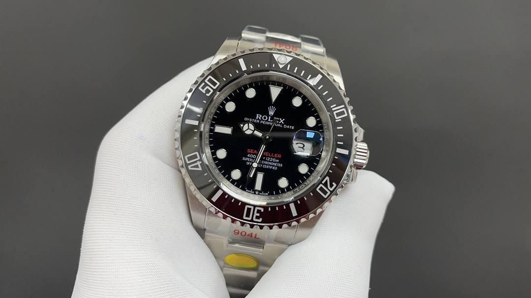 🥇今日推荐 劳力士 海使单红鬼王 44mm 顶级品质 出货实拍✈️