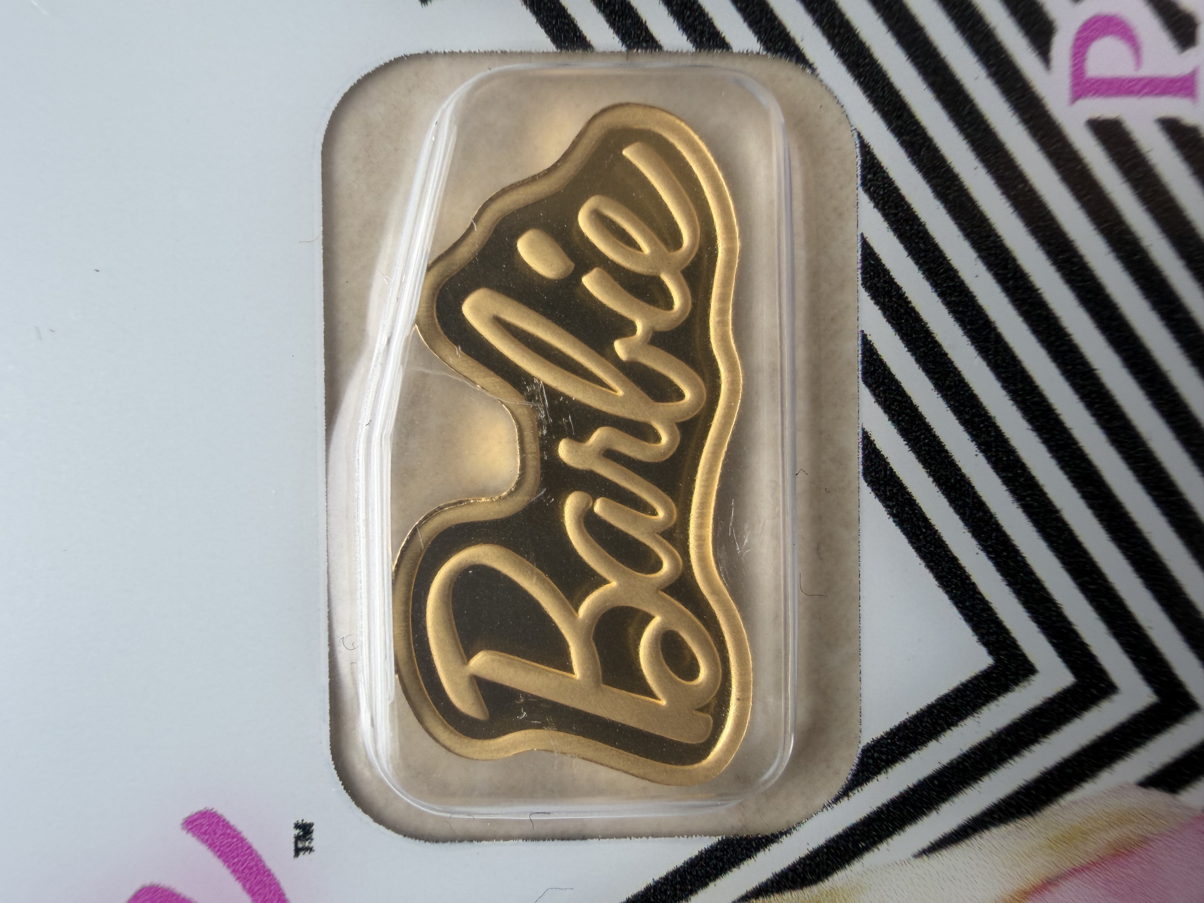 (SN 71) PAMP Barbie 5g🇨🇭Swiss Limited Gold bar Emas 999.9