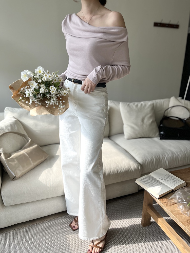 White Flared Jeans