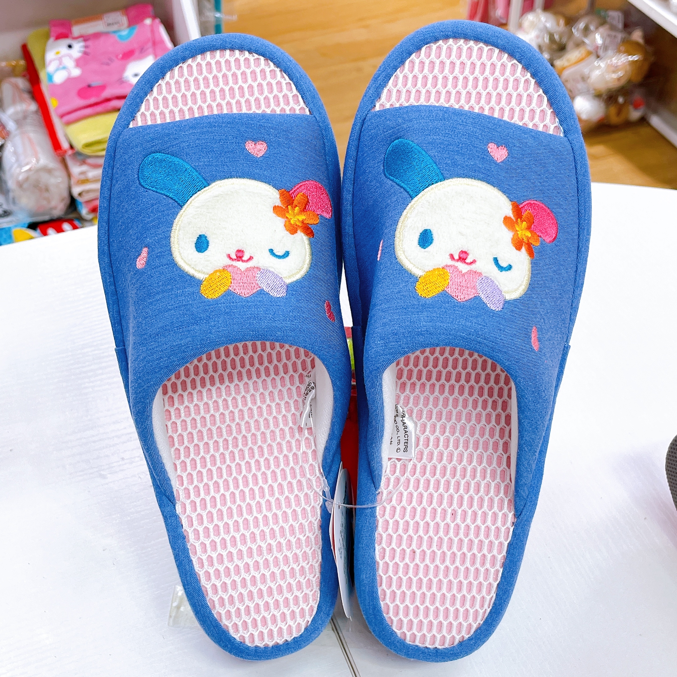 日本直送Sanrio usahana透氣家居拖鞋23至25 cm