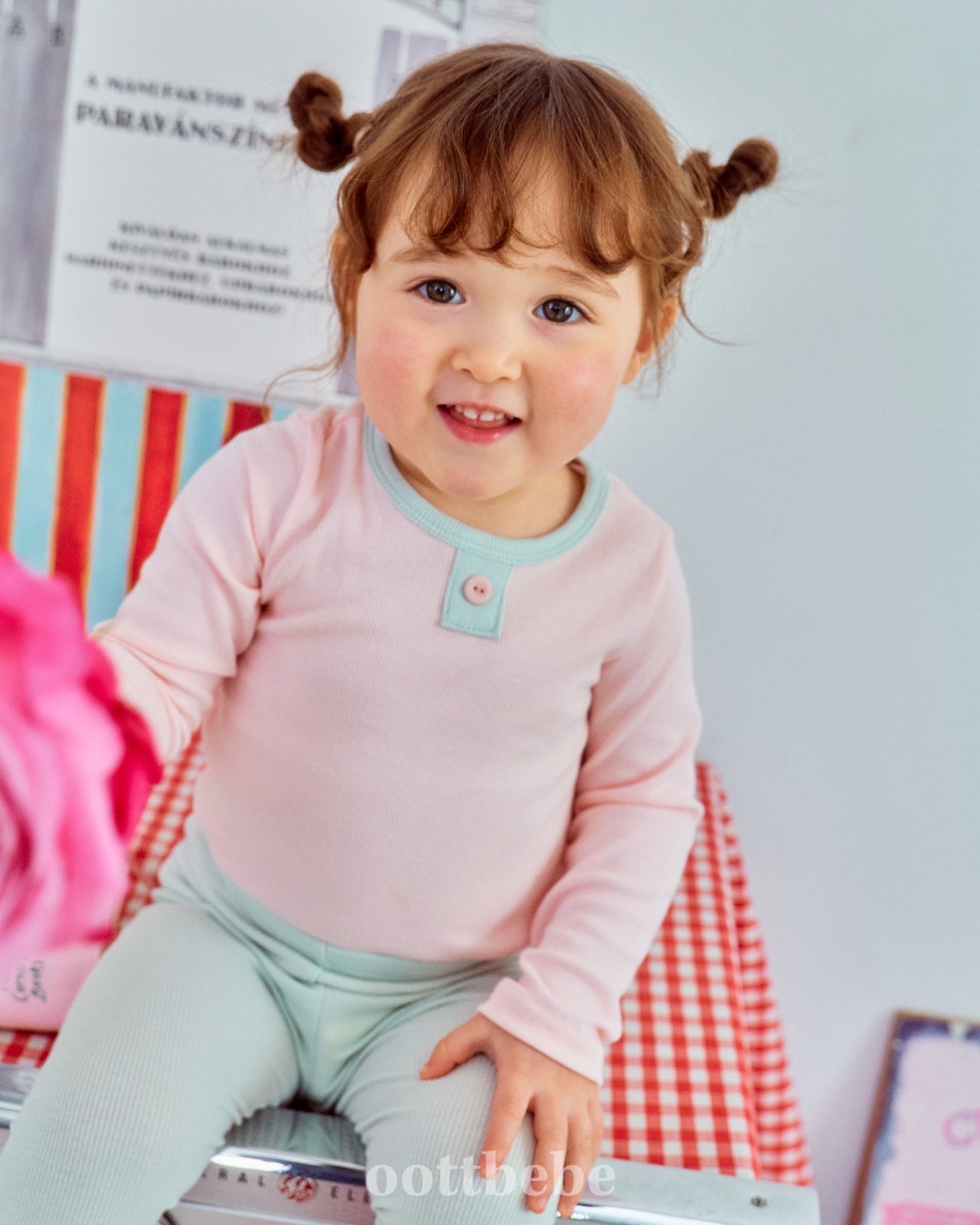 OOTT | 春夏home wear set (Yellow L(105-115)/Pink M(95-105)