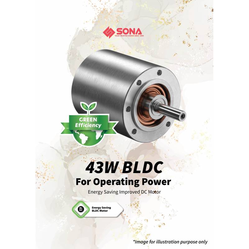 SONA Remote 2-in-1 DC Motor Fan With Air Cooler SAC 6360DC