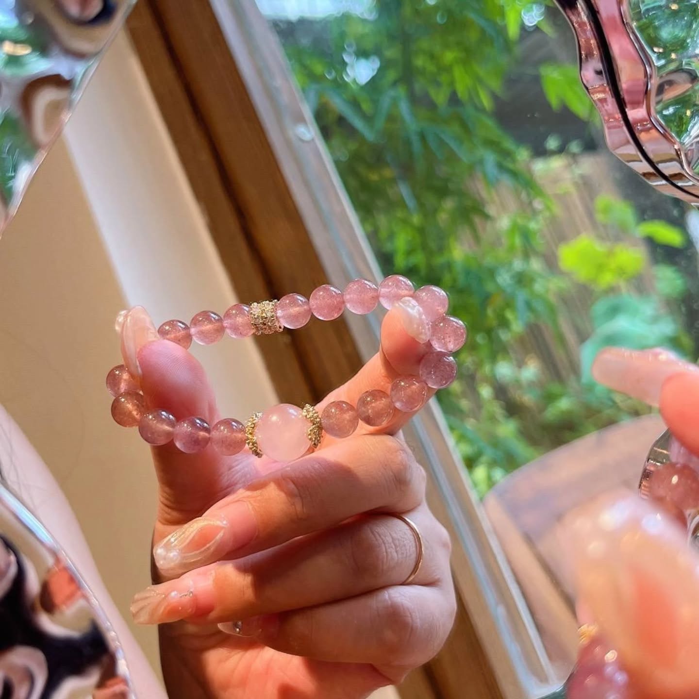🪵“莓”烦恼女孩👧水晶手串 🇨🇳