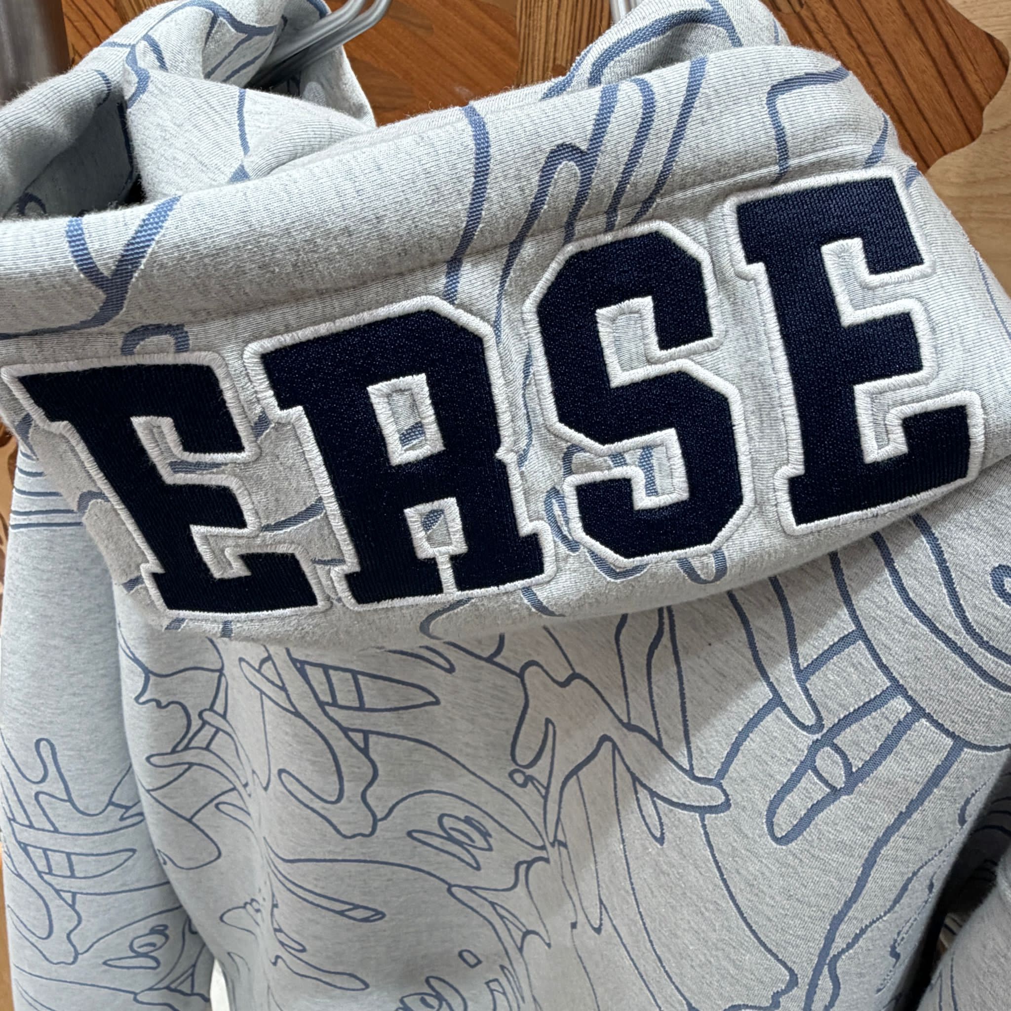 AAPE AAPEUNVS camo zip-up hoodie (D349)