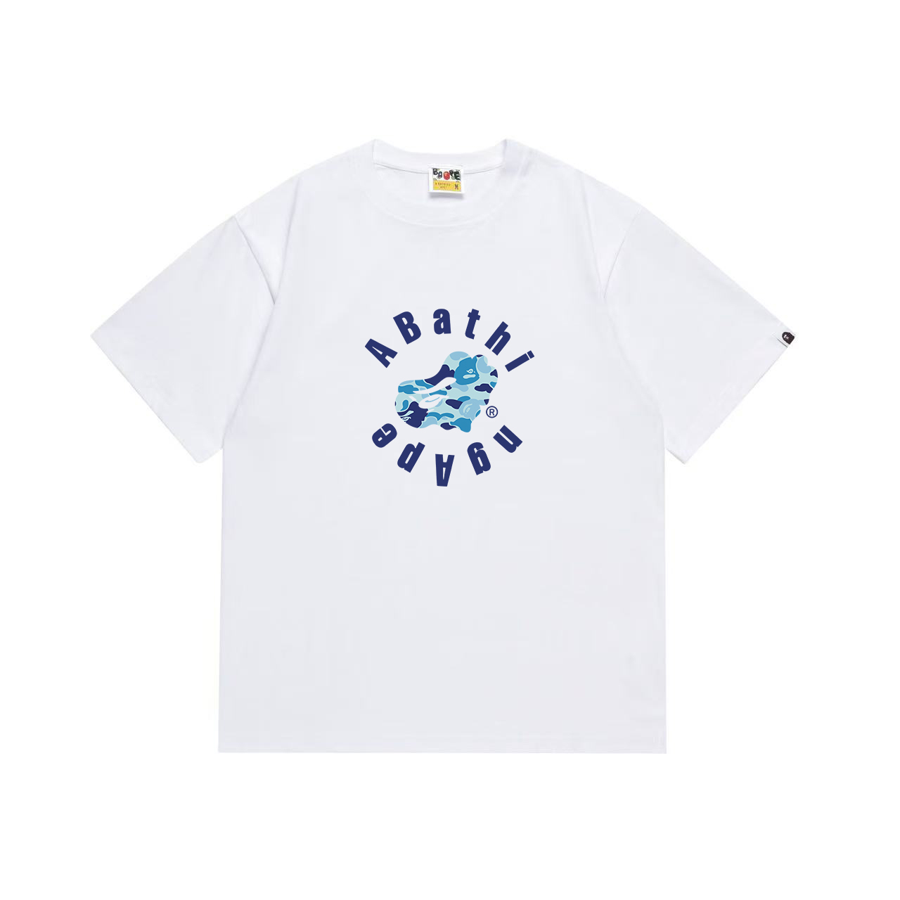 BAPE ABC Camo Heart Ape Tee