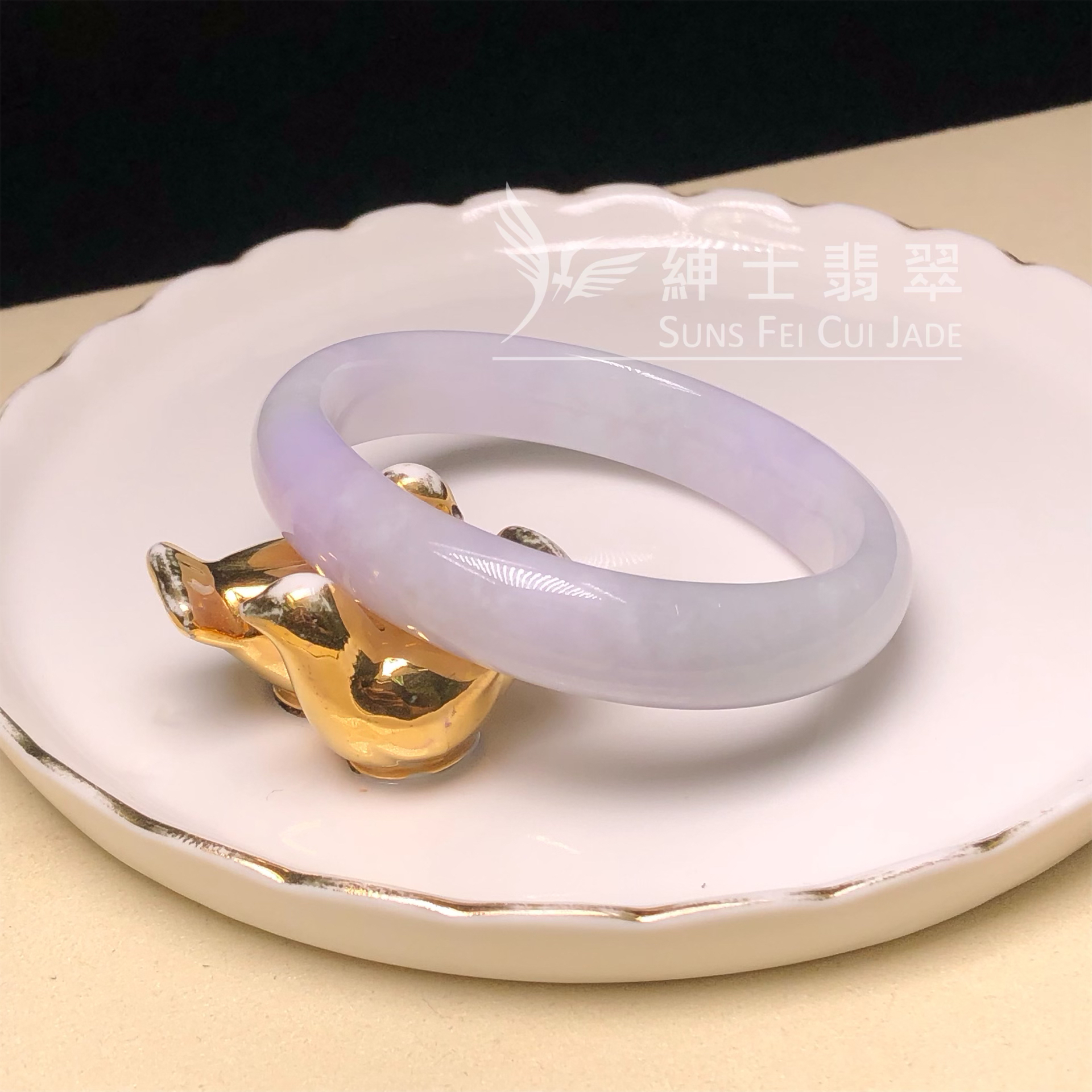 C06321 紫羅蘭貴妃鐲53.5mm