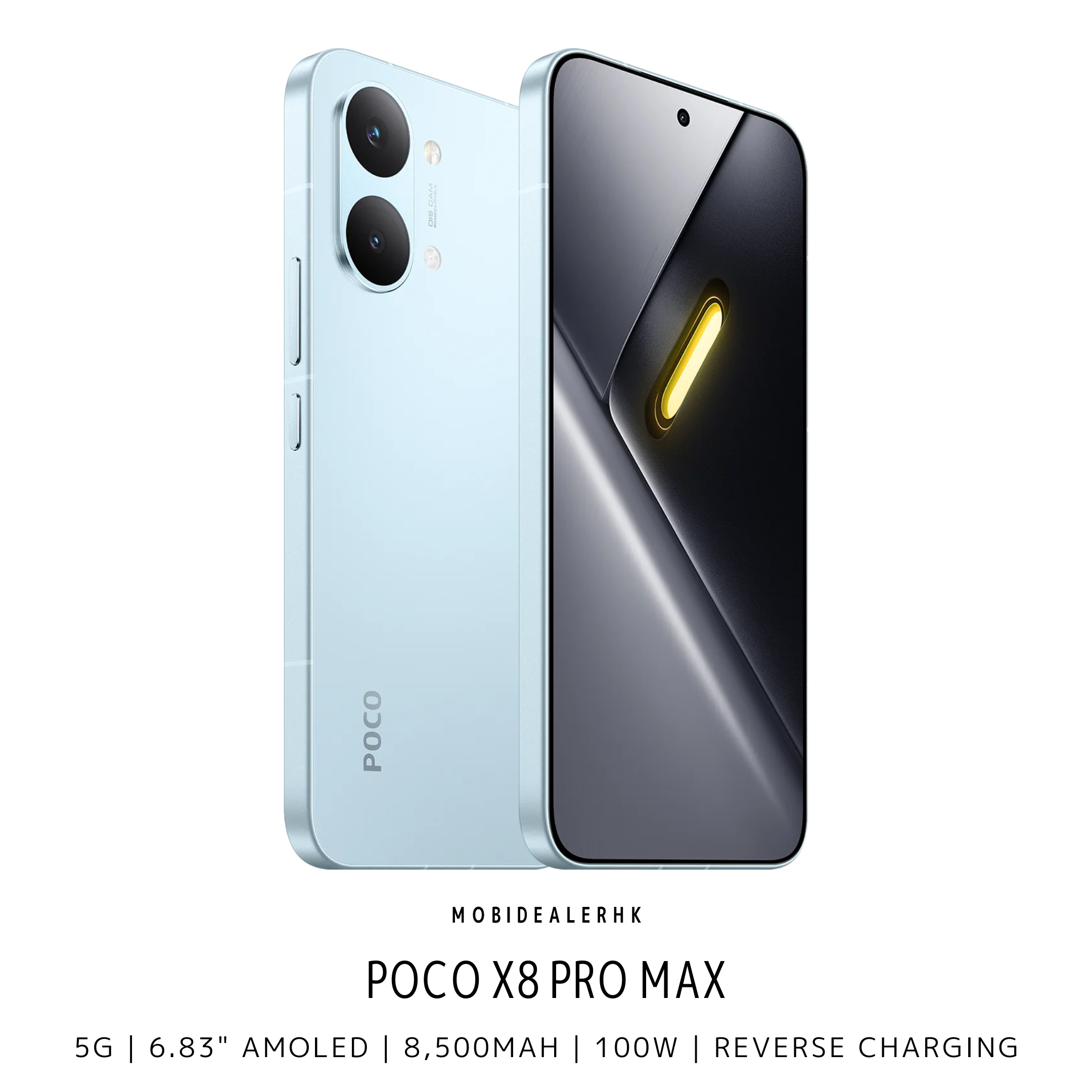 Poco X8 Pro Max | 5G | 智能手機 | Dimensity 9500s | 8500mAh大電量 | 100W快充 | IP68防水