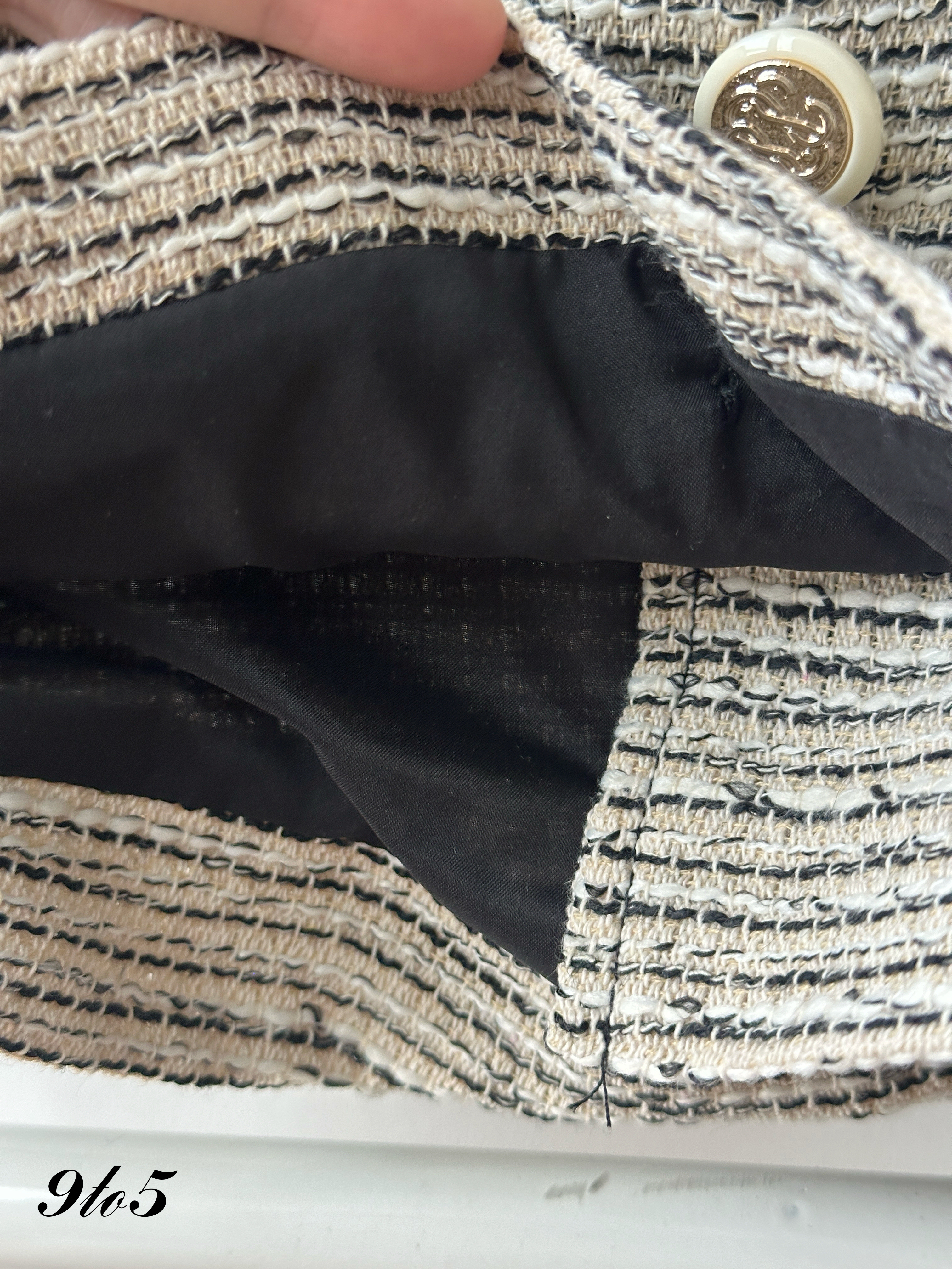 T4267 Sleeveless Tweed Top - 3 Colors 
