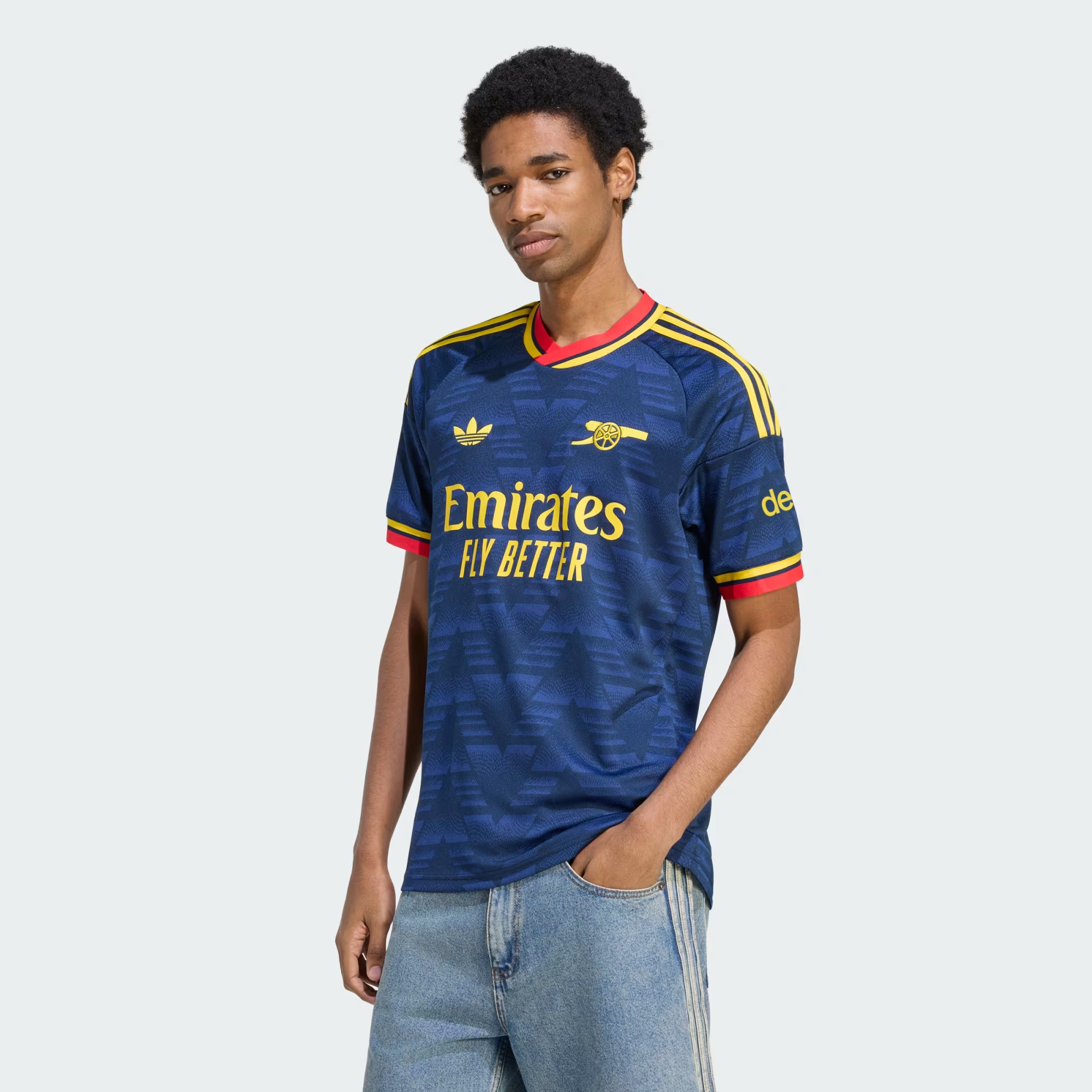 🍌重溫經典香蕉傳奇 Adidas Arsenal 阿仙奴 2026-27 作客球迷版球衣 (可加印字章) JZ3160