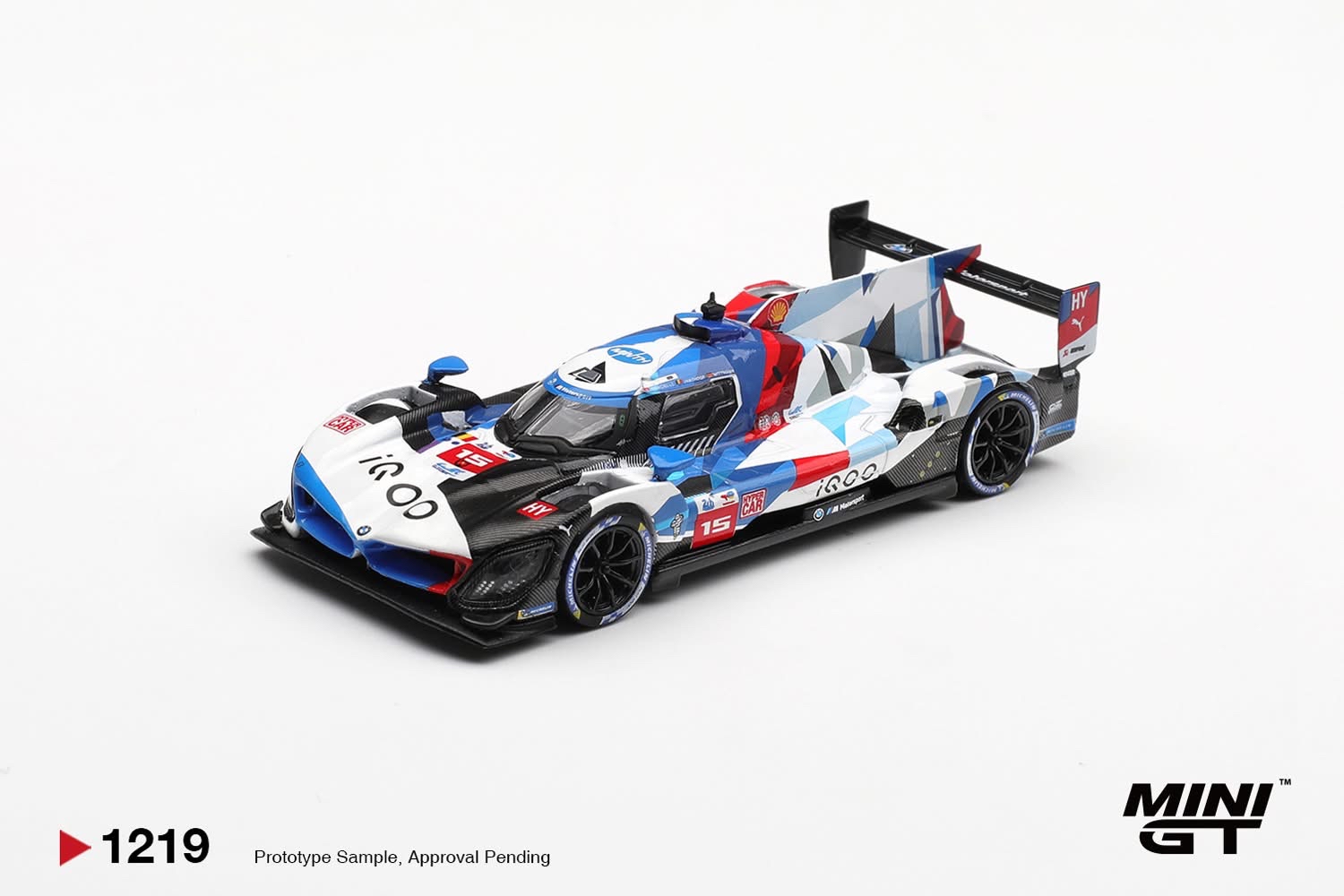 （預訂 Pre Order) Mini GT ( MGT01219-L ) BMW M Hybrid V8 Hypercar #15 BMW M TEAM WRT 2024 Le Mans 24 Hrs