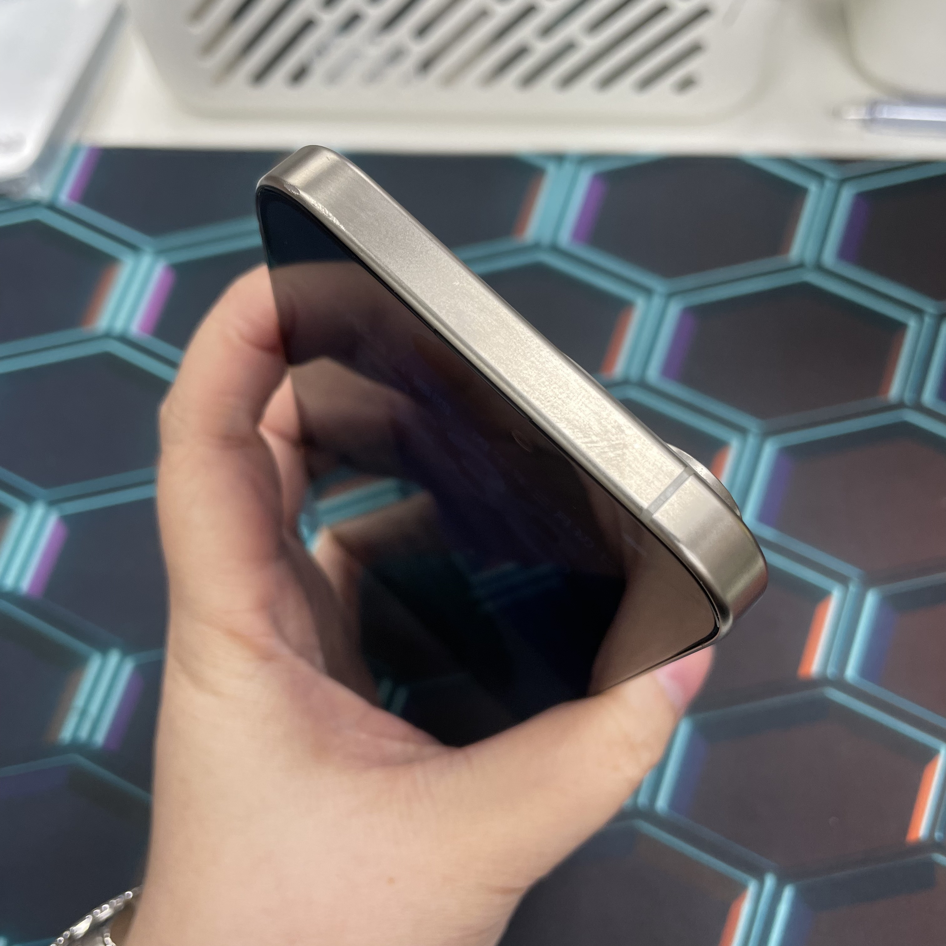 *6426 15 pro max 完美機 512GB 電100 原色 gray