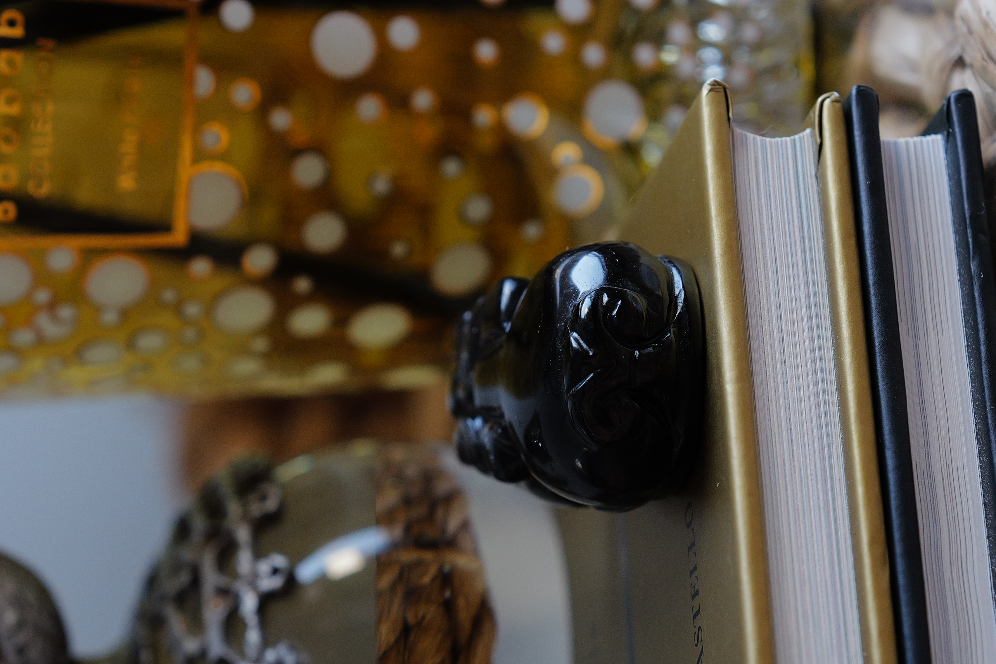  ༒4.6cm黑曜石金錢貔貅擺設༒ PU.1232H5JG5T-RA18*3TN