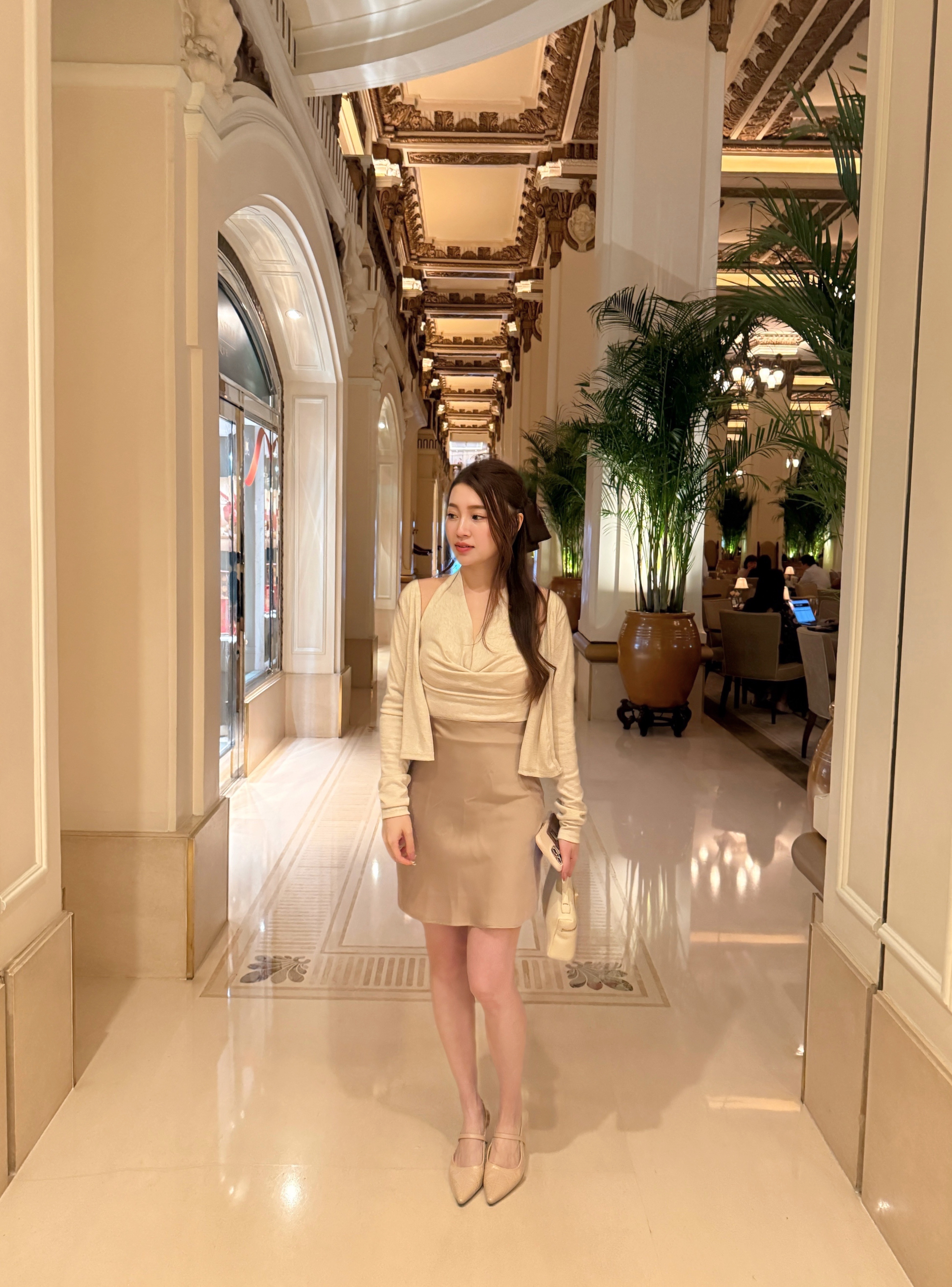 ♥︎ Serene Satin Midi Skirt