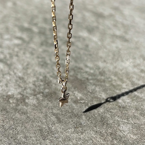 只按訂單生產~Atease DOUBLE STAR NECKLACE K18 pre order/訂購