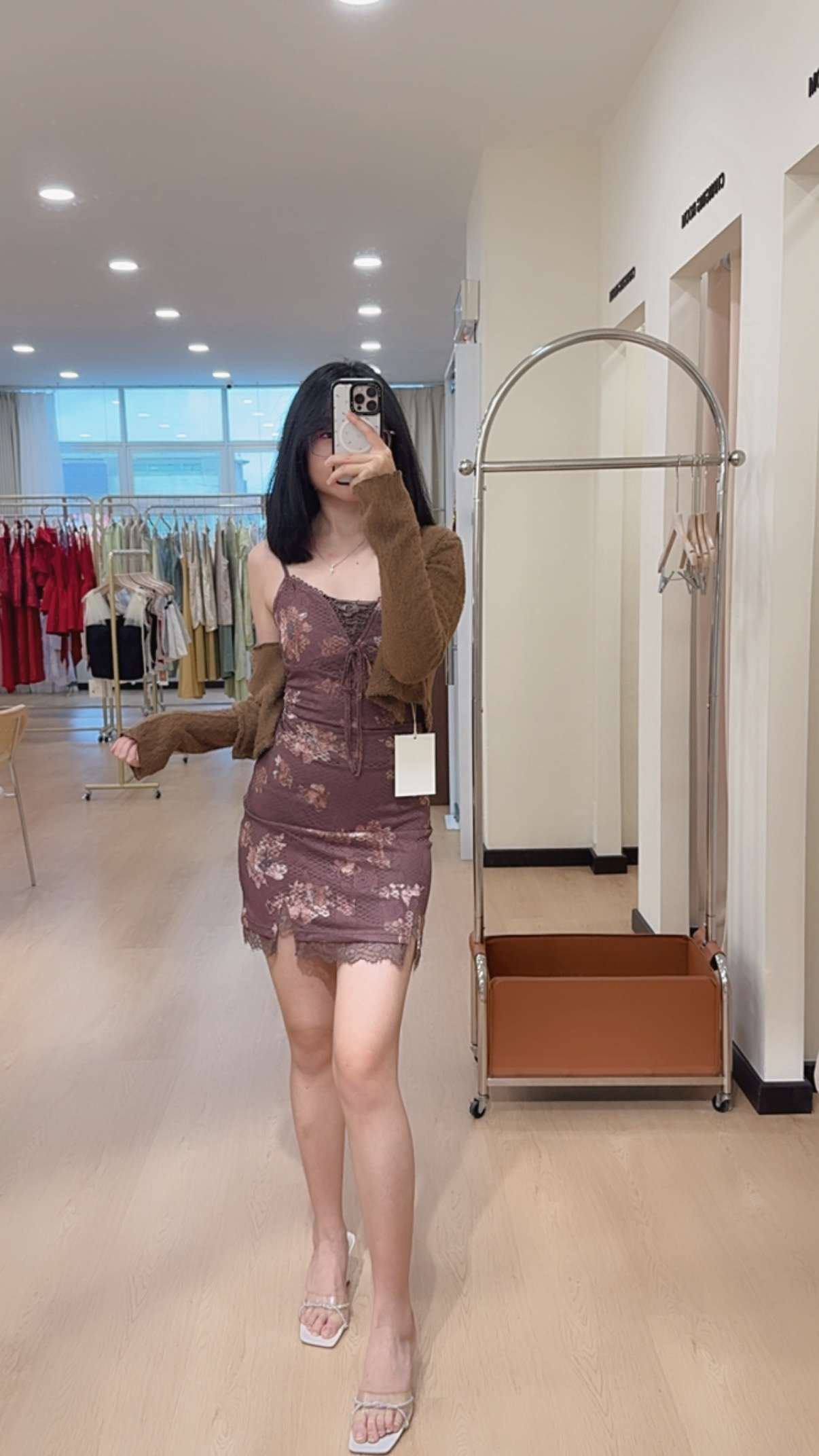 5733复古吊带连身裙