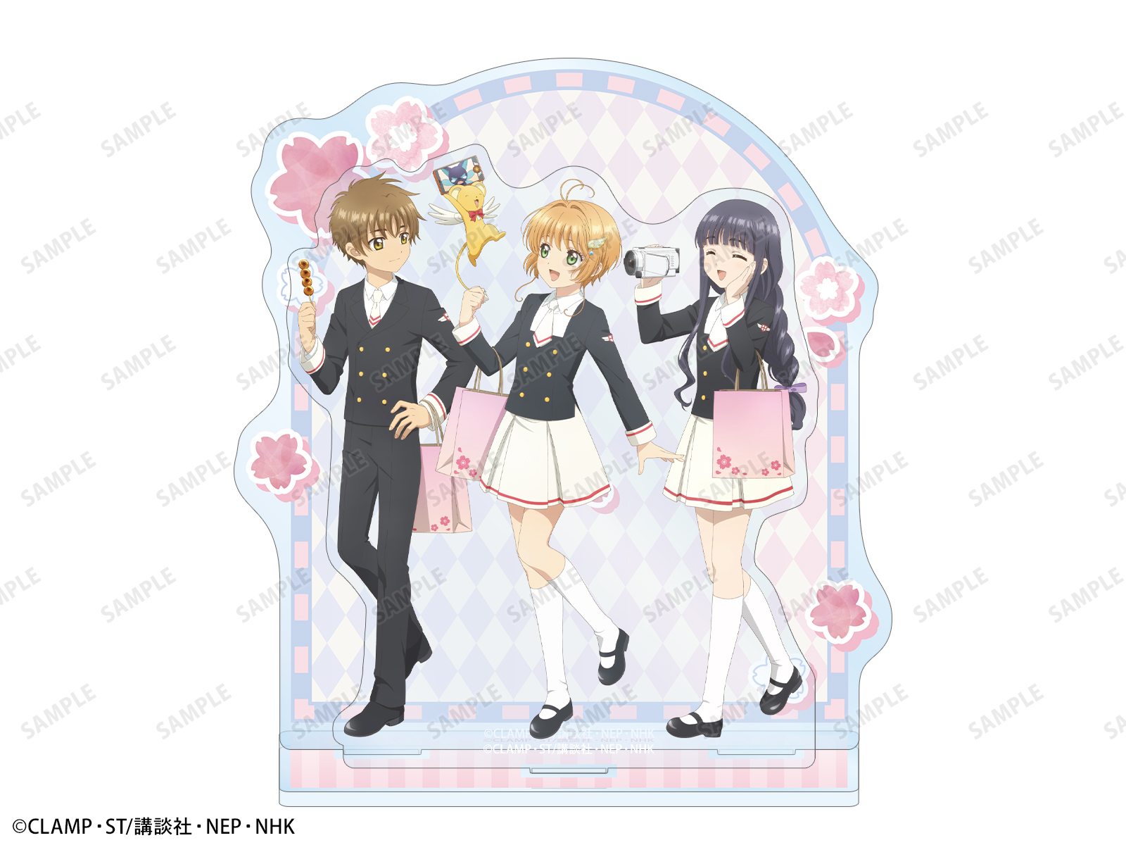 《Pre-Order》Acrylic Diorama Stand Travel Ver.｜JR東日本 X CCS Spring Trip to Kyoto 小櫻的京都春遊 (26SK34-P）