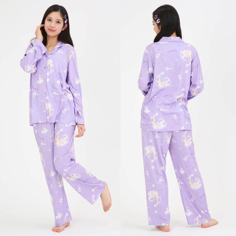 日本直送Sanrio 新款Kuromi長袖睡衣