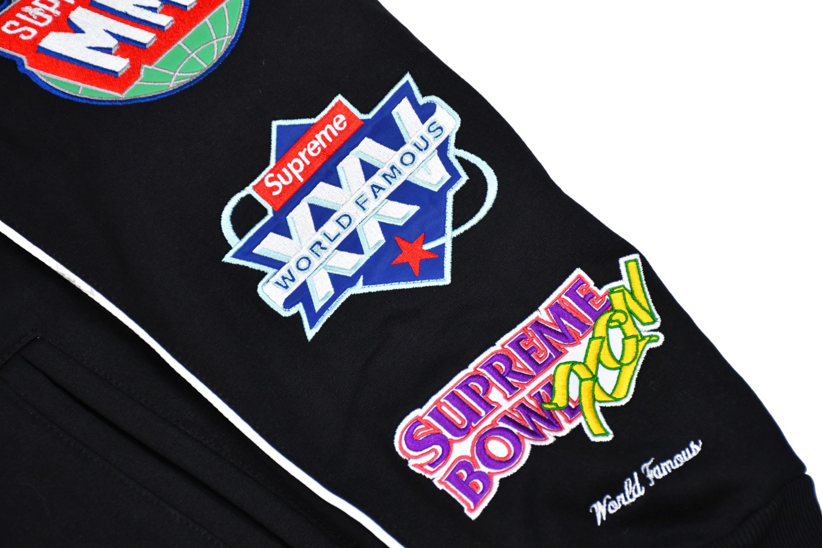 Supreme Playoffs Zip Up Hooded Sweatshirt