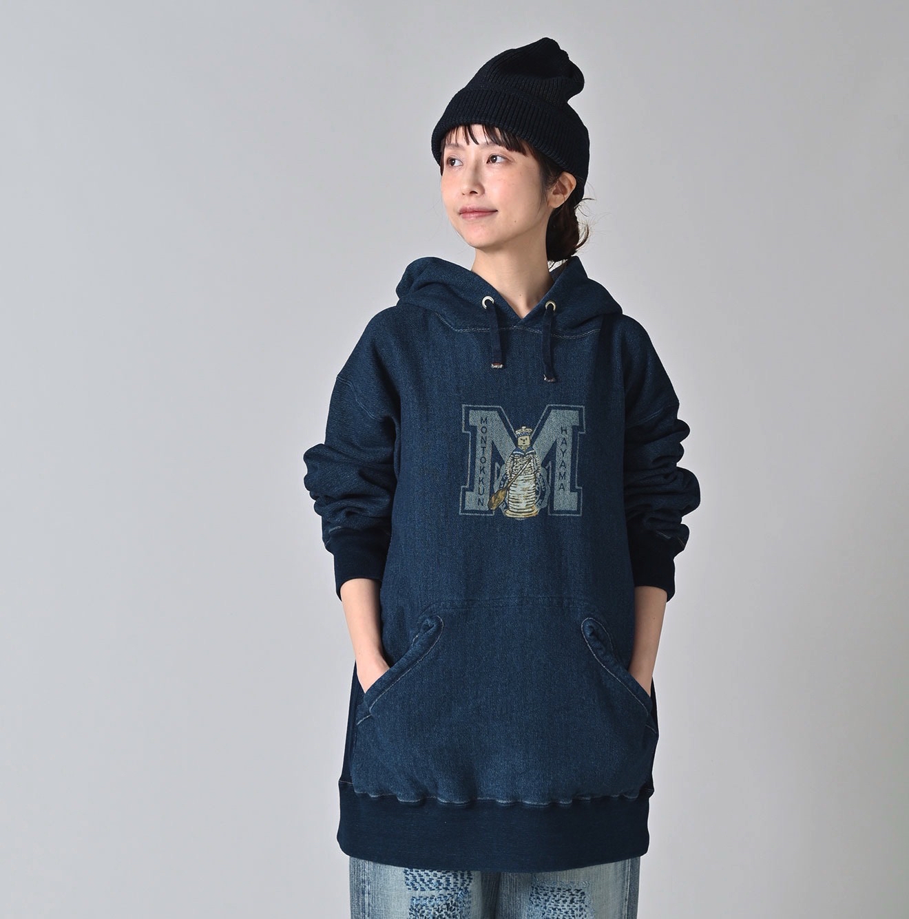 【 Freak’s Store 】 No.1388 45R Couple Denim Hoodies