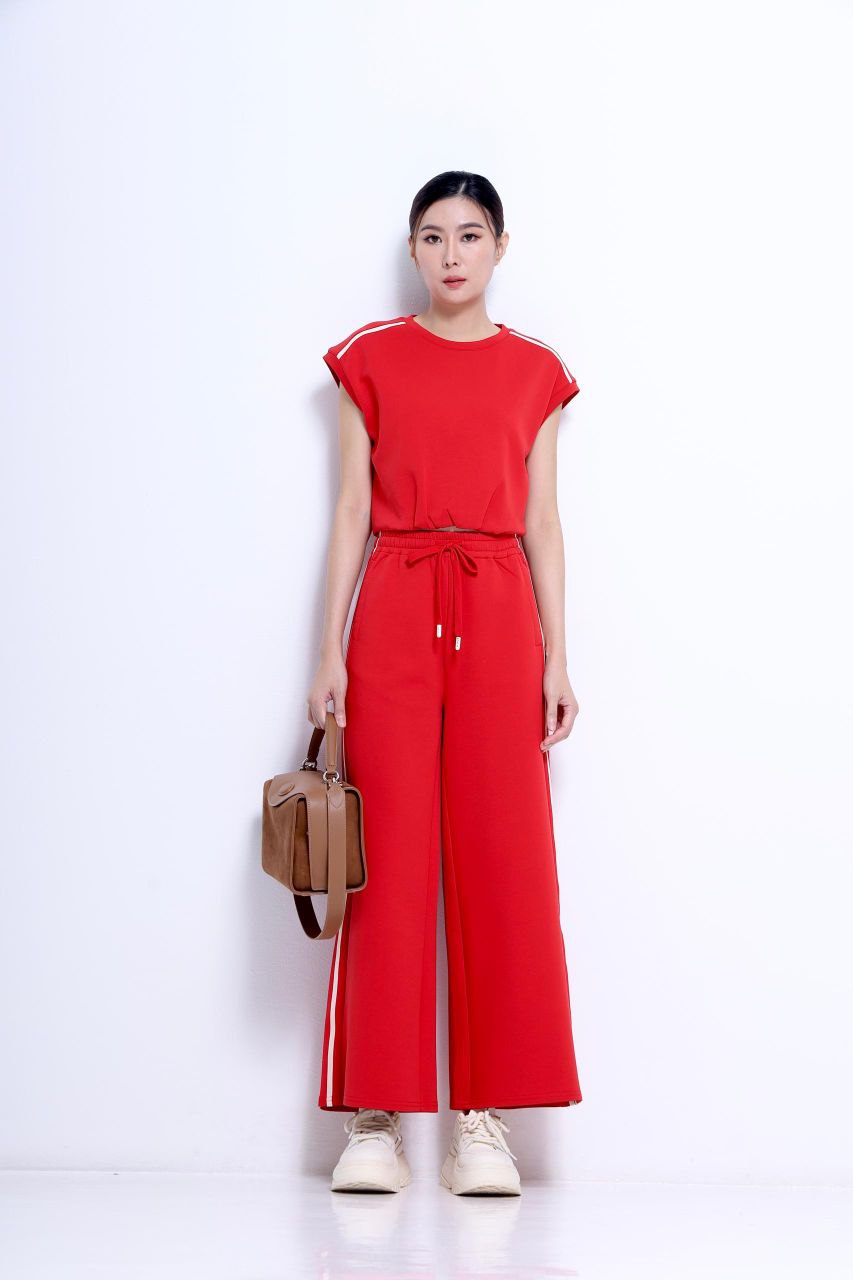 显瘦直筒运动裤 1609