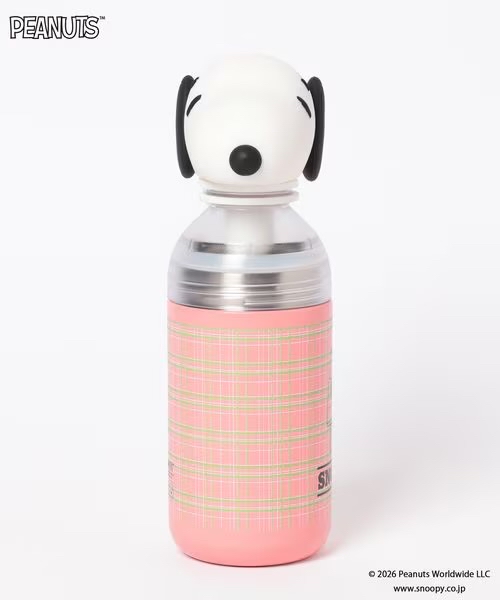 日本LOWRYS FARM聯名 日本🇯🇵限定LOWRYS FARM 聯乘版 SNOOPY立體頭 不鏽鋼保溫瓶 保溫壺