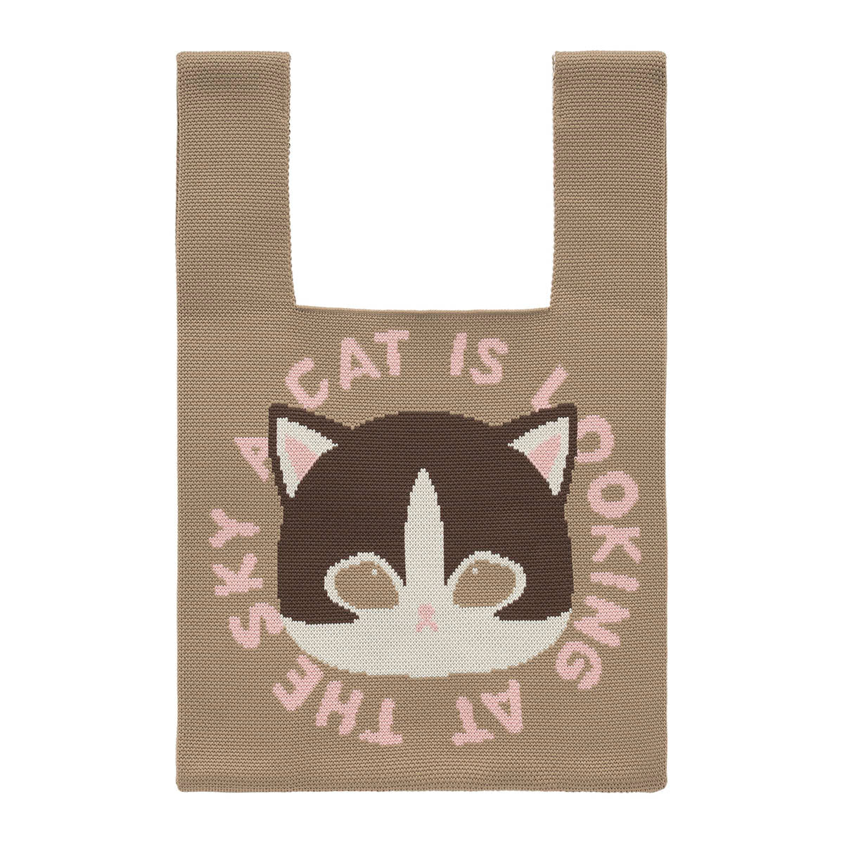 ✈️日本直送🇯🇵預訂🛍日本Mofusand 貓貓圖案針織包（ 藍色 / 粉紅色 / 棕色 ）