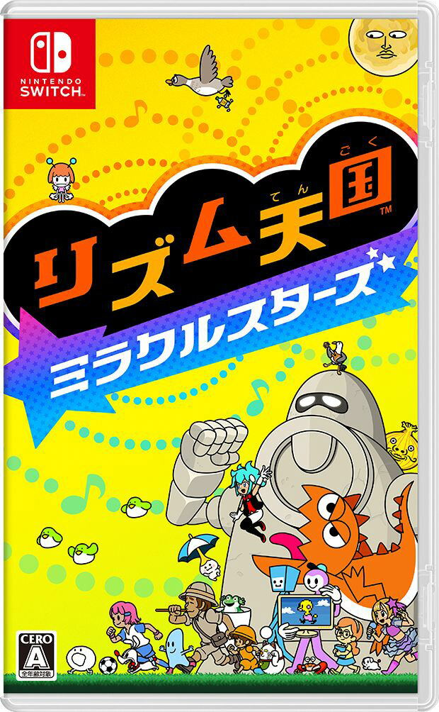 【預售 2/7】NS 節奏天國 奇蹟之星 Rhythm Heaven Groove 中/英/日文  (日文封面) PO0667